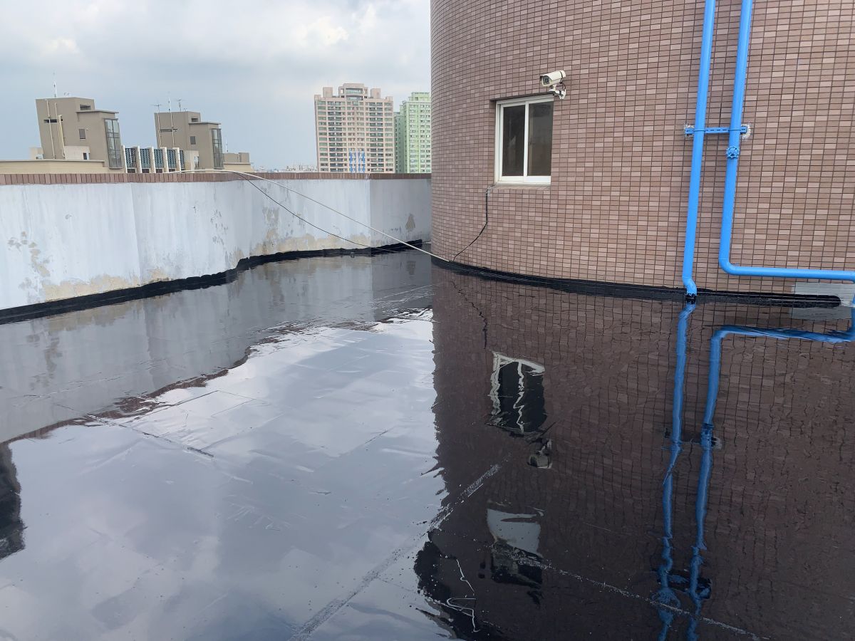 雙液型PU防水層