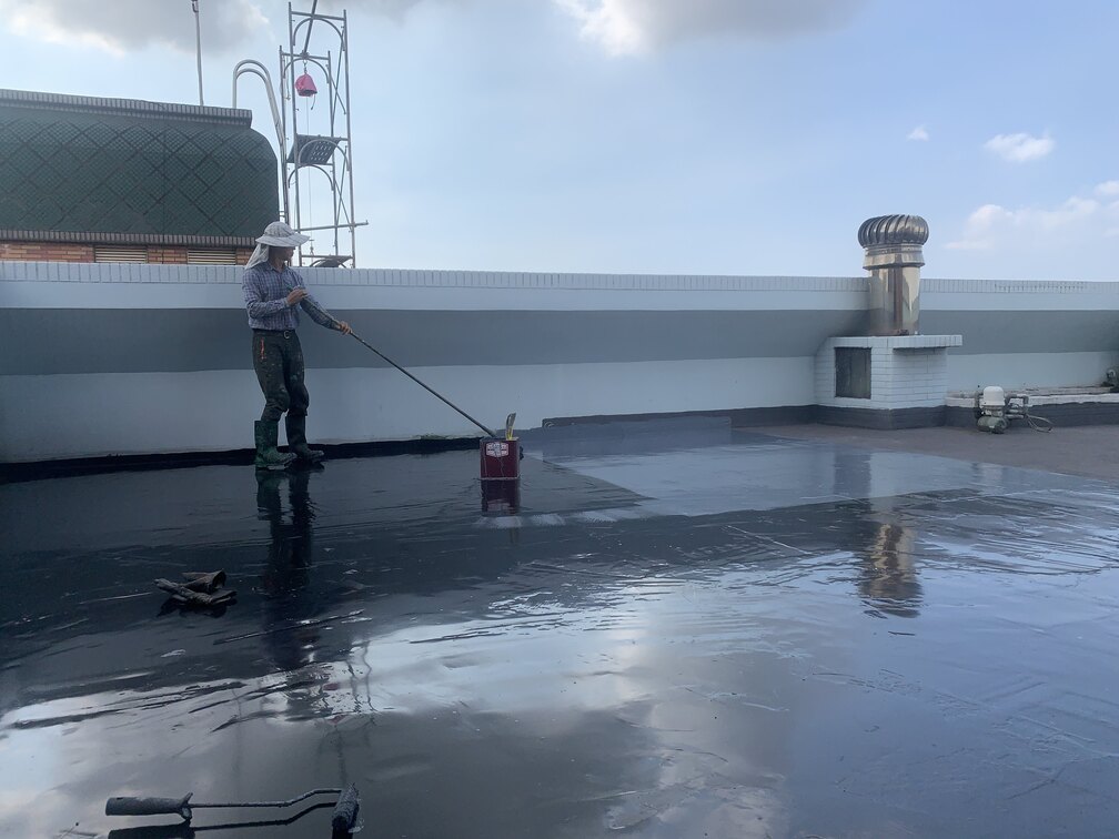 屋頂PU防水 - 完工