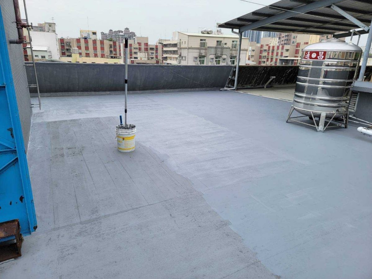 【台南防水工程】樓頂地板防水加強地板拉網