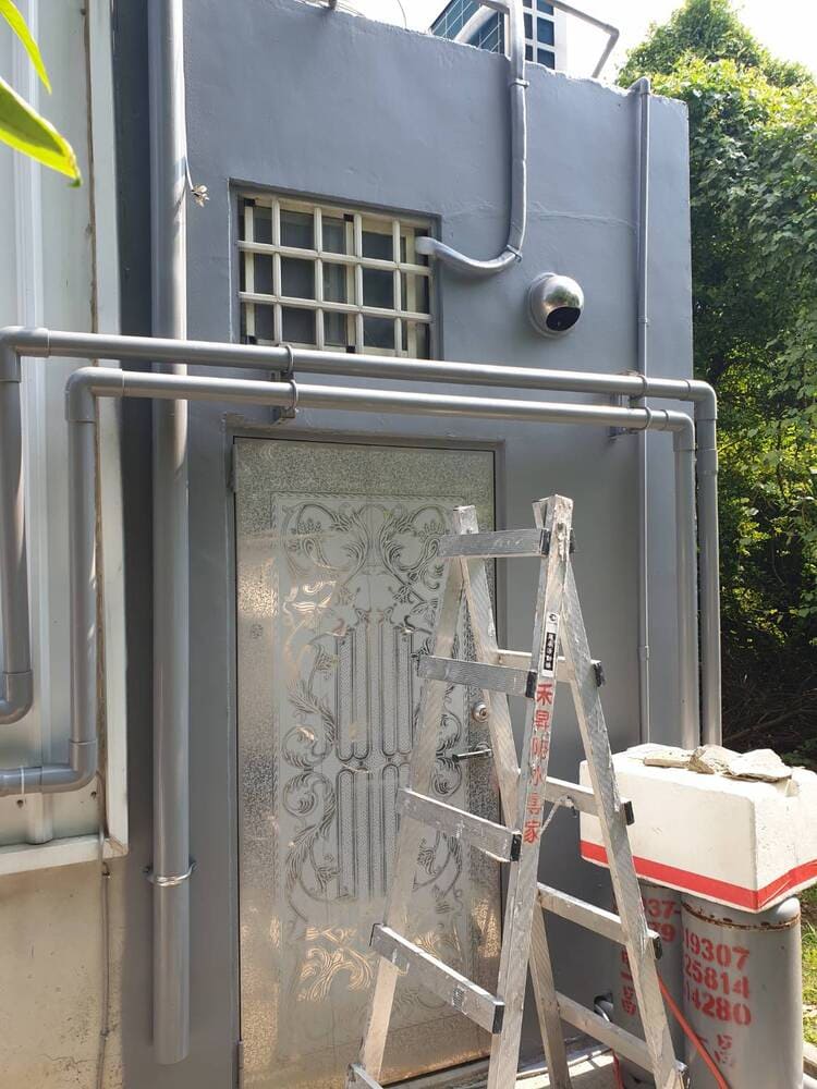 【高雄防水工程】二樓水塔位置防水施工