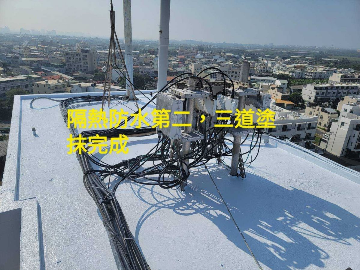 【台南屋頂防水工程】樓頂地板與外牆防水工程
