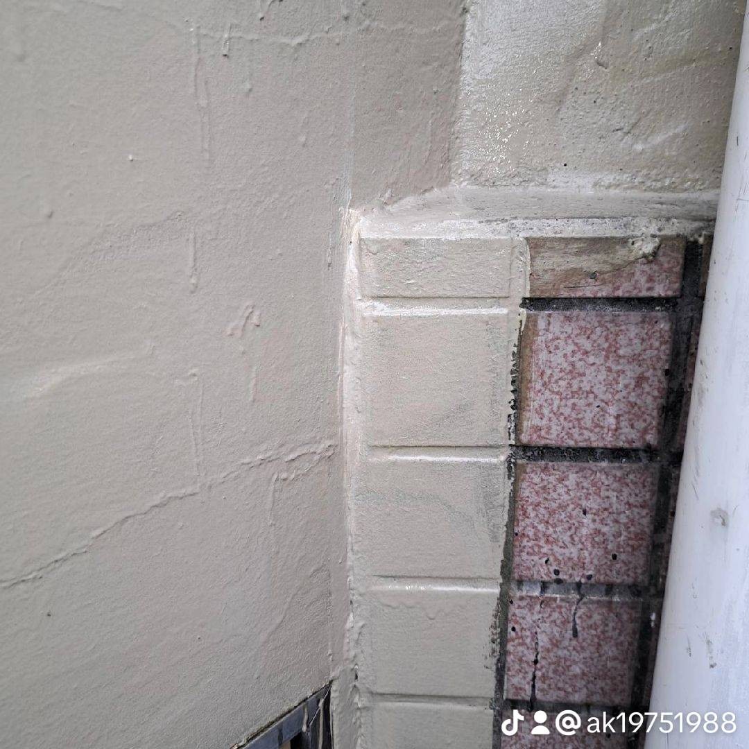 【高雄外牆防水】仁武區外牆防水並去除樹根增加建築壽命~